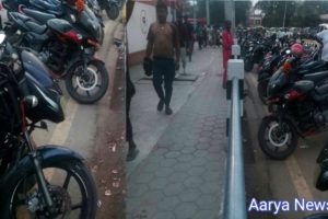 सशस्त्र प्रहरी बल गुल्म रानीको निरीहता प्रदर्शनले भारतीय गाडीलाई समस्या