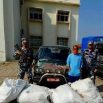 रानी विराटनगरमा सशस्त्र प्रहरीले भन्सार छल्लीको सामान बरामद