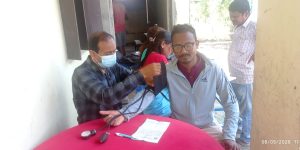 स्वास्थ्य शिविरमा ३४० जना महिलाको पाठेघरको जाँच